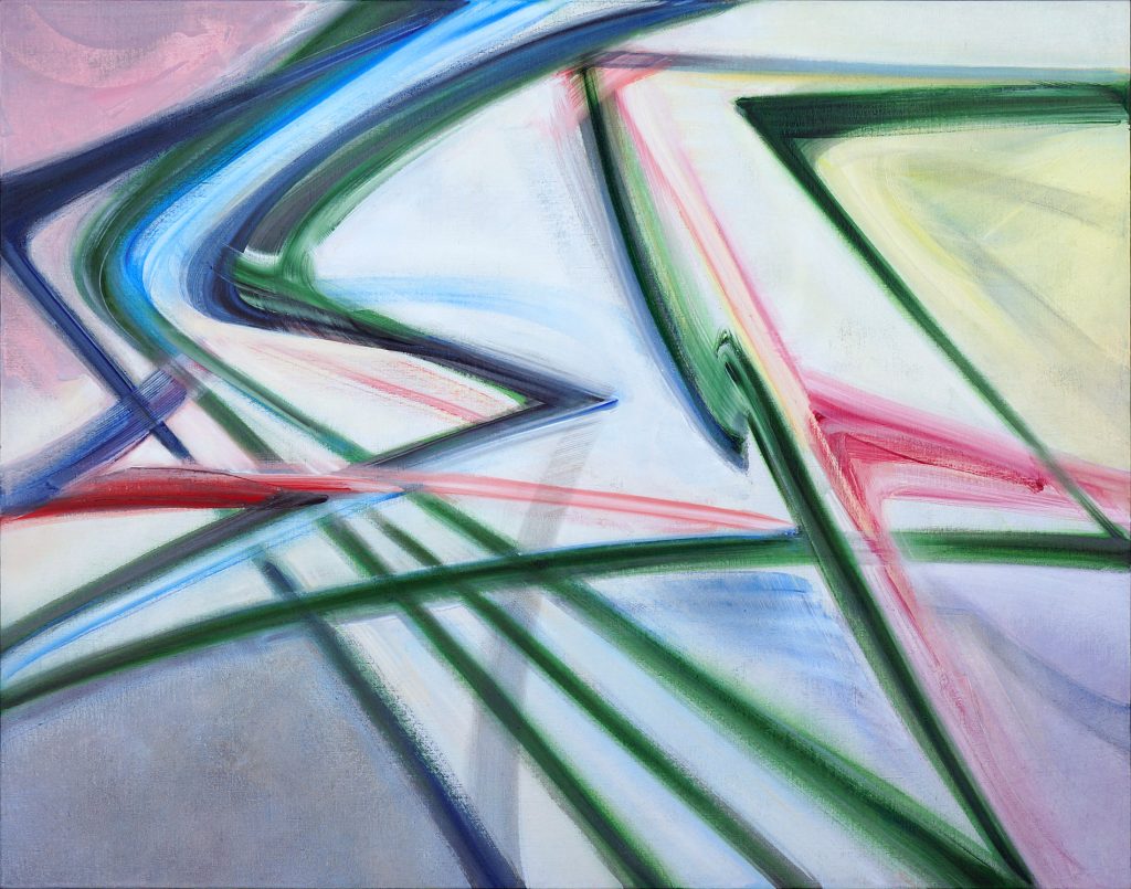 The Academy in Peril Oil on linen, 50” x 62” / 127 x 157.48 cm.